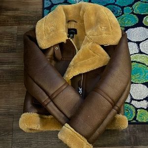 Shearling coat